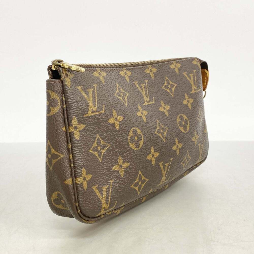 LOUIS VUITTON Brown Monogram Pochette Pouch - Picture 2 of 8
